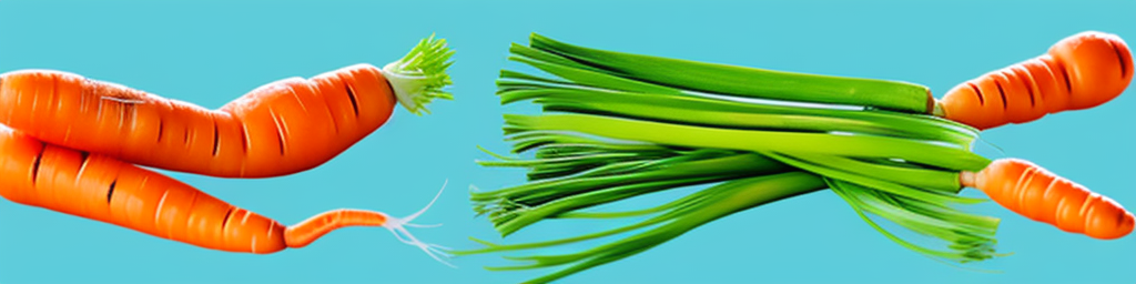 Spring Onion vs Carrot: Comparing Health and Beauty Impacts