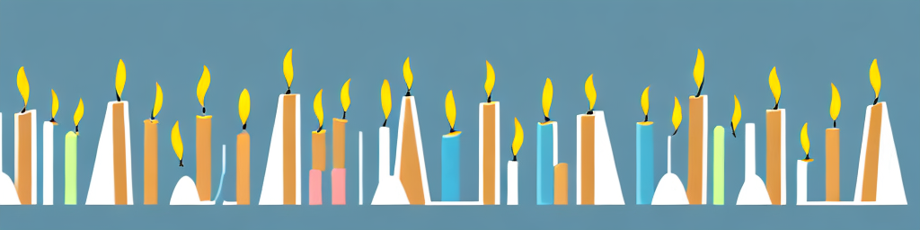 Maintaining Adequate Space Between Burning Candles: Reduce Risk